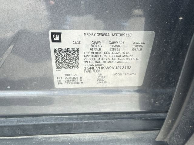 2019 Chevrolet Traverse LT Leather