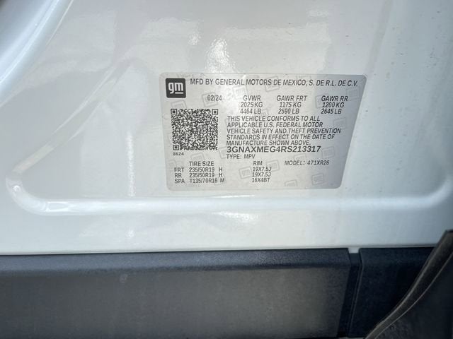 2024 Chevrolet Equinox RS