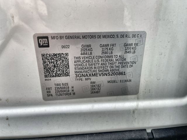 2022 Chevrolet Equinox RS