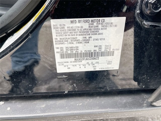 2020 Ford EcoSport S