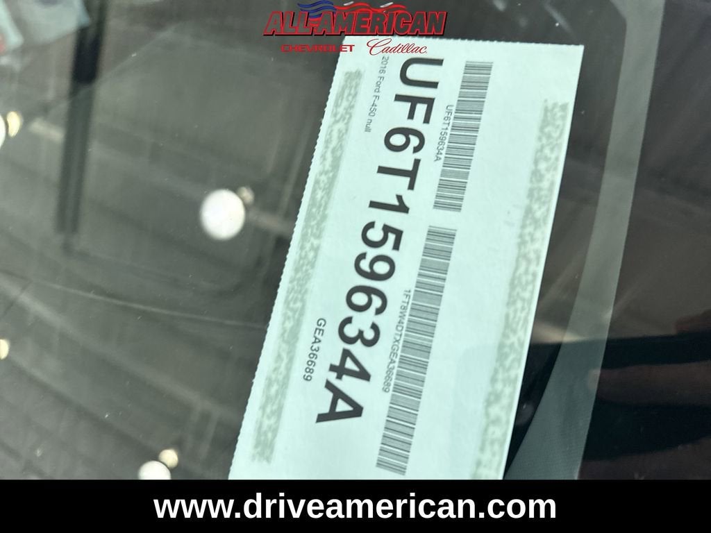 2016 Ford Super Duty F-450 DRW XL