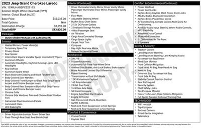 2023 Jeep Grand Cherokee Laredo