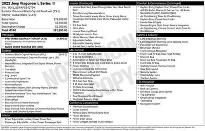 2023 Jeep Wagoneer L Series III 4x4