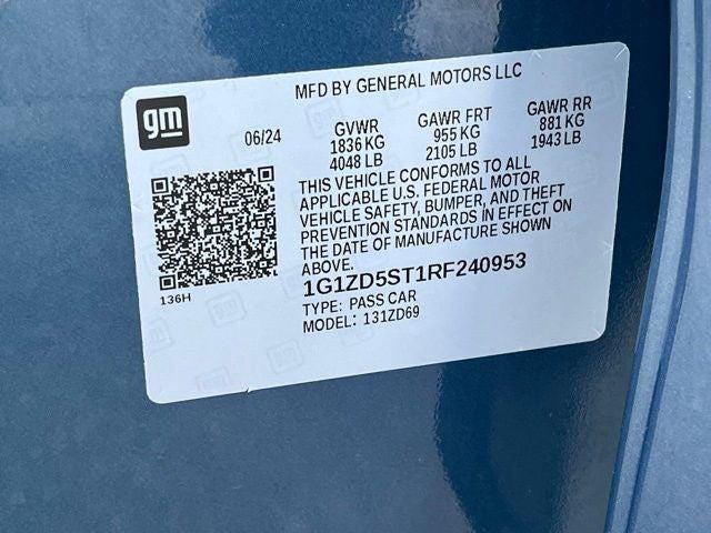 2024 Chevrolet Malibu FWD 1LT