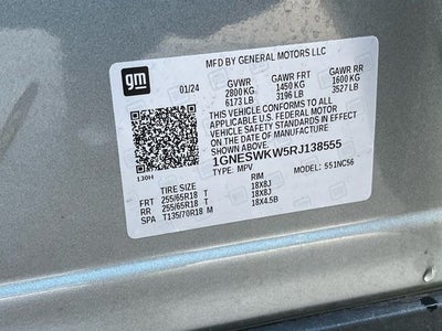 2024 Chevrolet Traverse Limited FWD LT Leather