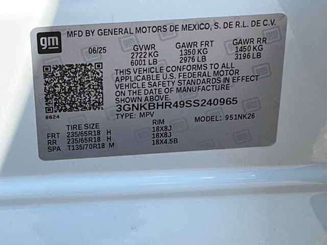 2025 Chevrolet Blazer AWD 2LT