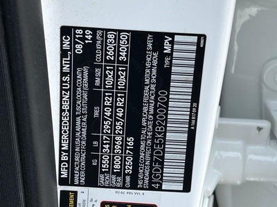 2019 Mercedes-Benz GLS 550 4MATIC®