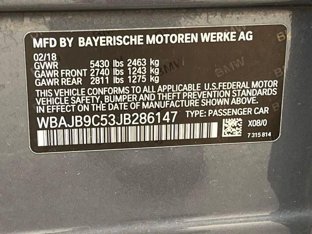 2018 BMW M550i xDrive