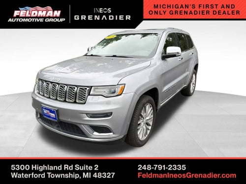 2018 Jeep Grand Cherokee Summit