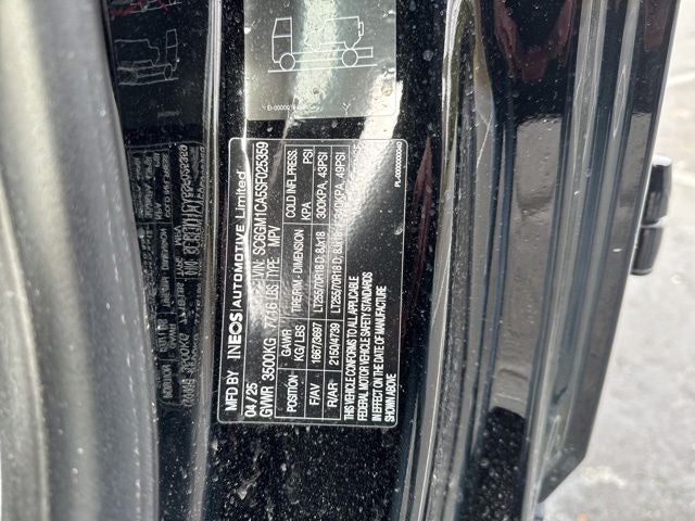 2025 INEOS Grenadier Fieldmaster Edition