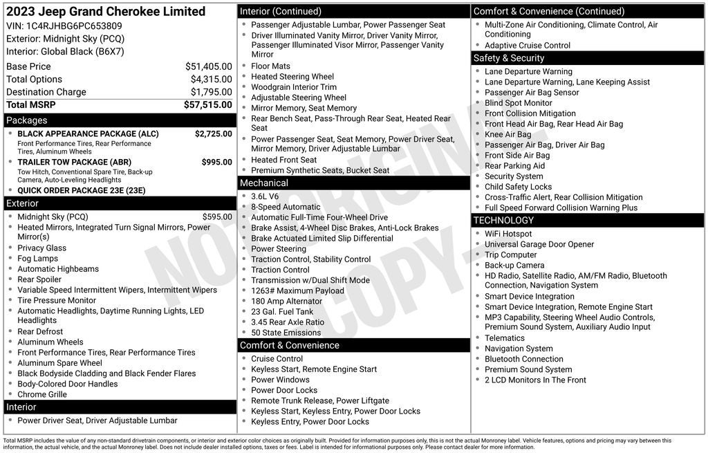 2023 Jeep Grand Cherokee Limited