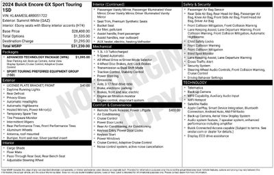 2024 Buick Encore GX Sport Touring