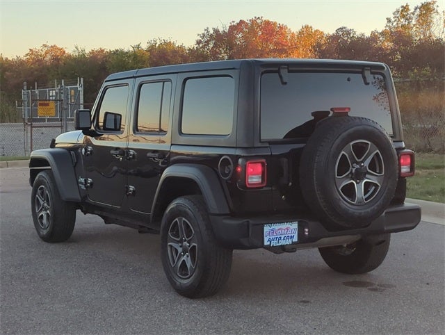 2018 Jeep Wrangler Unlimited Sport S 4x4