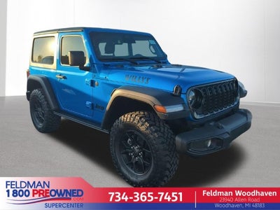 2025 Jeep Wrangler 2-Door Willys 4x4