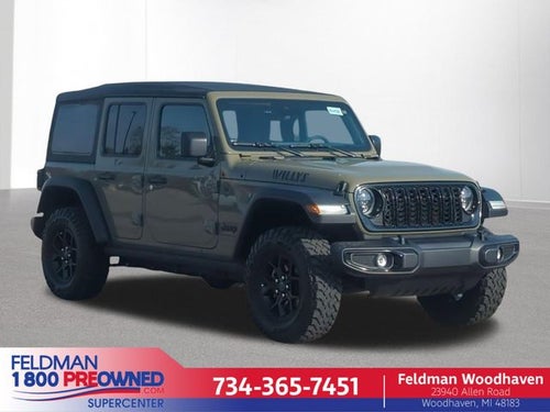 2025 Jeep Wrangler 4-Door Willys 4x4