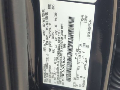 2019 Ford F-150 LARIAT