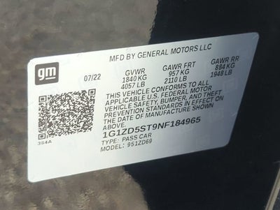 2022 Chevrolet Malibu LT