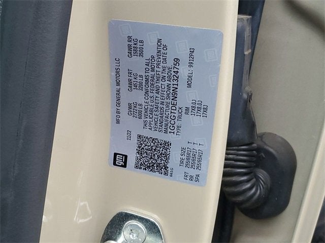 2022 Chevrolet Colorado Z71