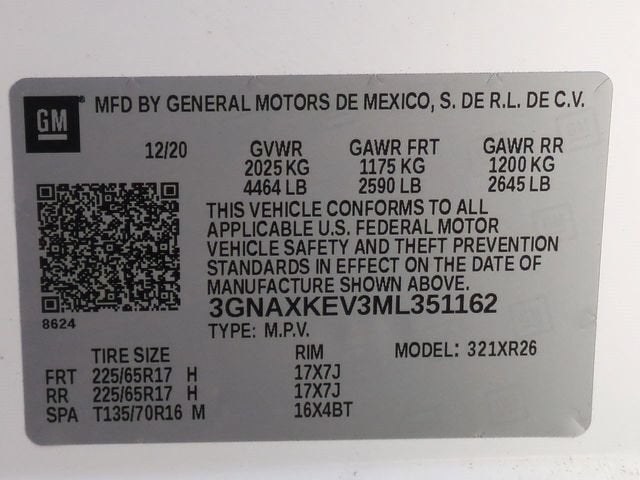 2021 Chevrolet Equinox LT