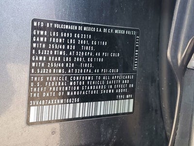 2022 Volkswagen Tiguan 2.0T SEL R-Line