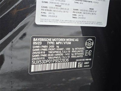 2023 BMW X3 xDrive30i