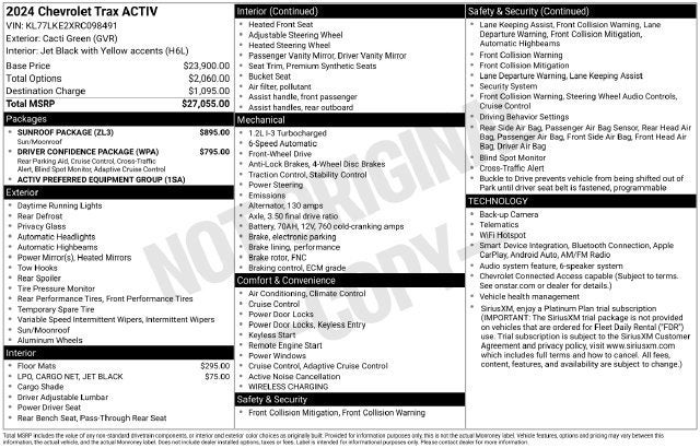 2024 Chevrolet Trax ACTIV