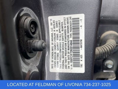 2019 Honda Civic EX-L