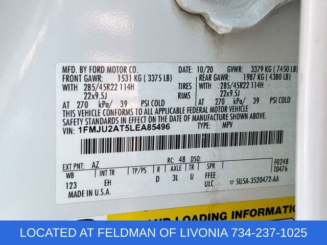 2020 Ford Expedition Limited