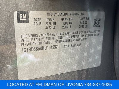 2017 Chevrolet Volt Premier