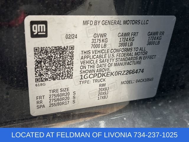 2024 Chevrolet Silverado 1500 LT (2FL)