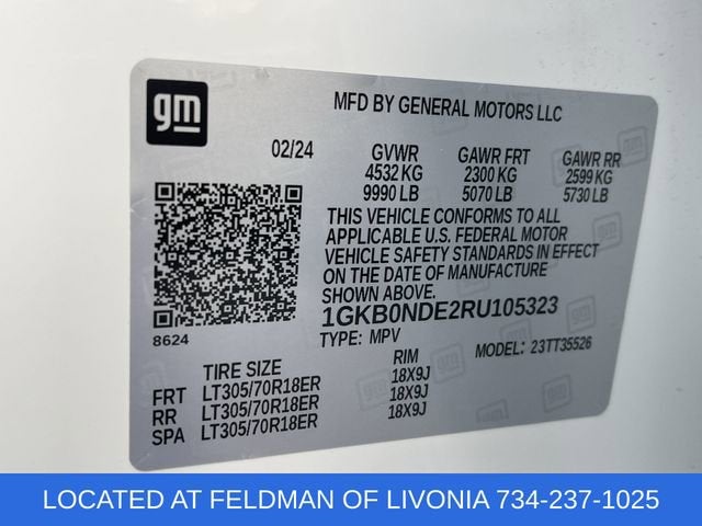 2024 GMC HUMMER EV SUV 2X