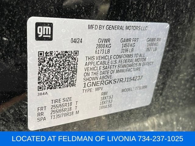 2024 Chevrolet Traverse LT