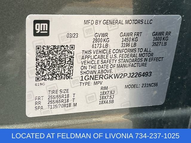 2023 Chevrolet Traverse LT Cloth