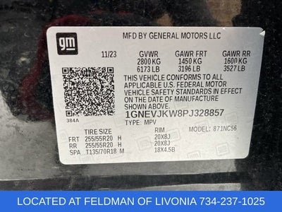 2023 Chevrolet Traverse RS