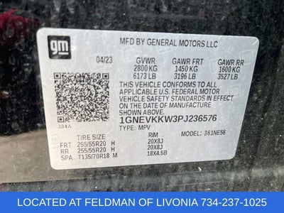 2023 Chevrolet Traverse Premier