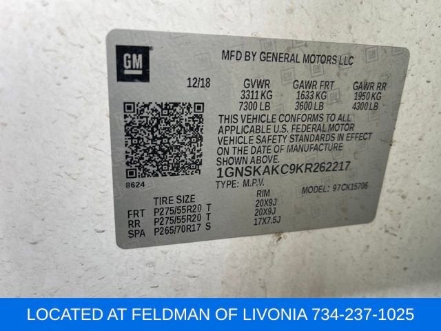 2019 Chevrolet Tahoe LS