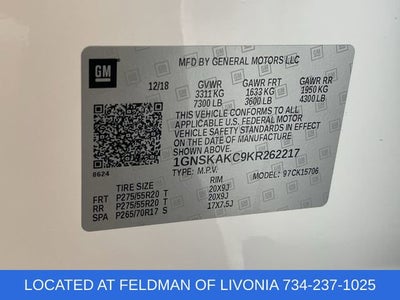 2019 Chevrolet Tahoe LS