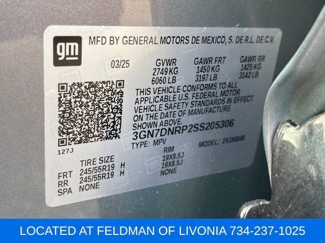 2025 Chevrolet Equinox EV LT