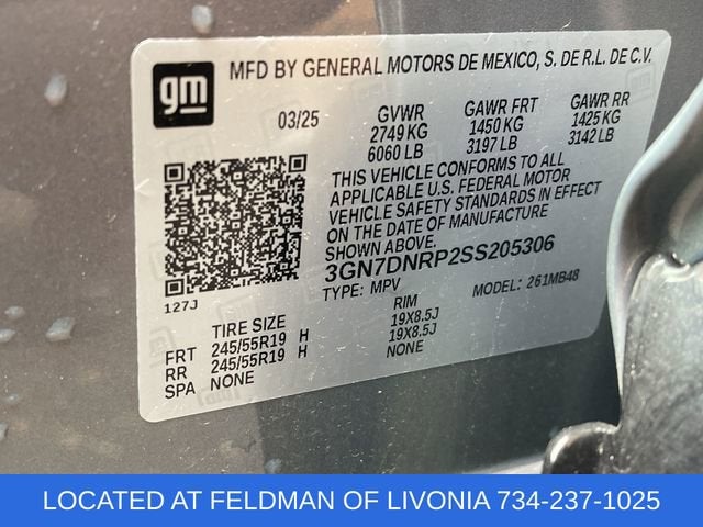 2025 Chevrolet Equinox EV LT