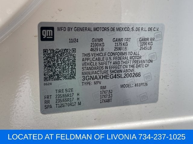 2025 Chevrolet Equinox LT