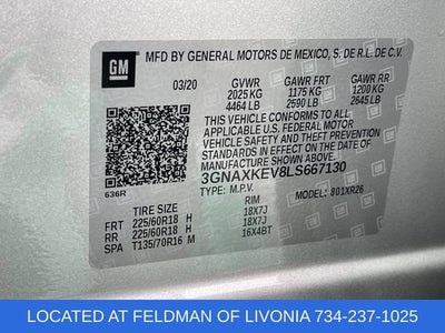 2020 Chevrolet Equinox LT