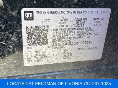 2024 Chevrolet Blazer EV RS