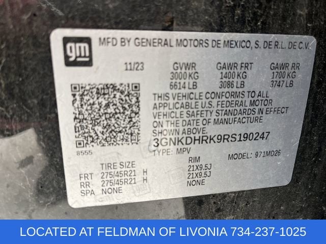 2024 Chevrolet Blazer EV RS