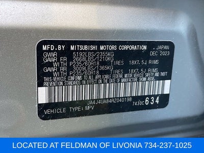 2024 Mitsubishi Outlander ES 2.5 S-AWC