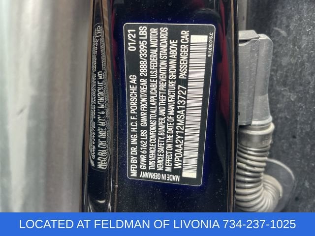 2021 Porsche Taycan RWD