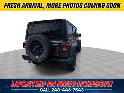 2022 Jeep Wrangler Unlimited Sport 4x4