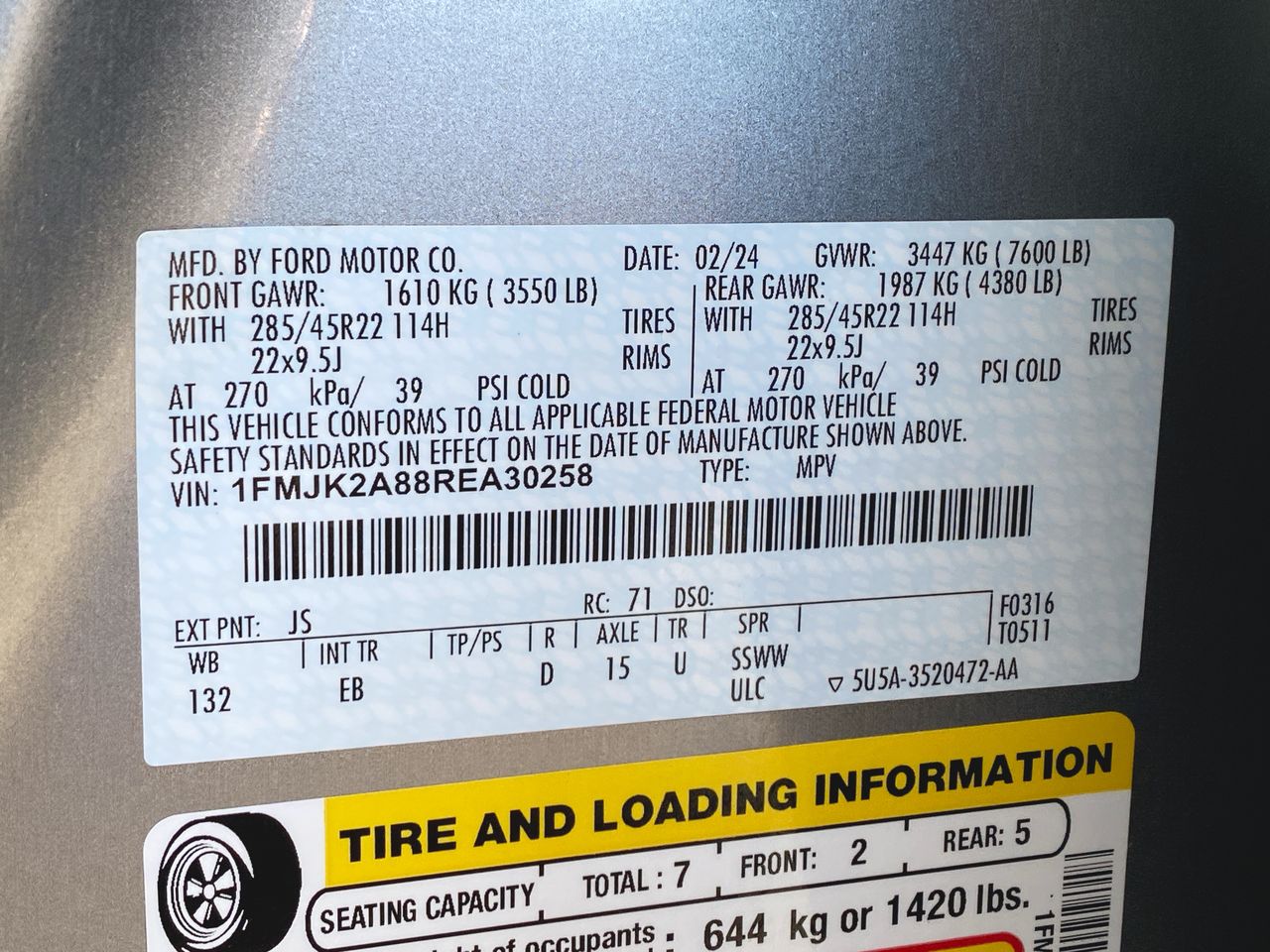 2024 Ford Expedition Max Limited