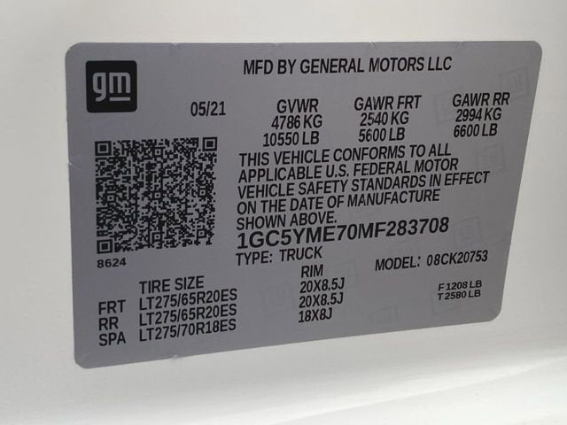 2021 Chevrolet Silverado 2500 HD Custom