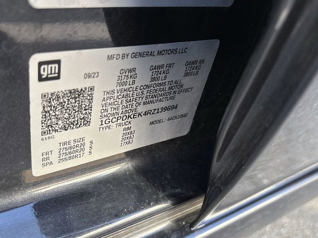 2024 Chevrolet Silverado 1500 LT (2FL)