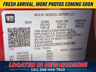 2024 Chevrolet Silverado 1500 LTZ